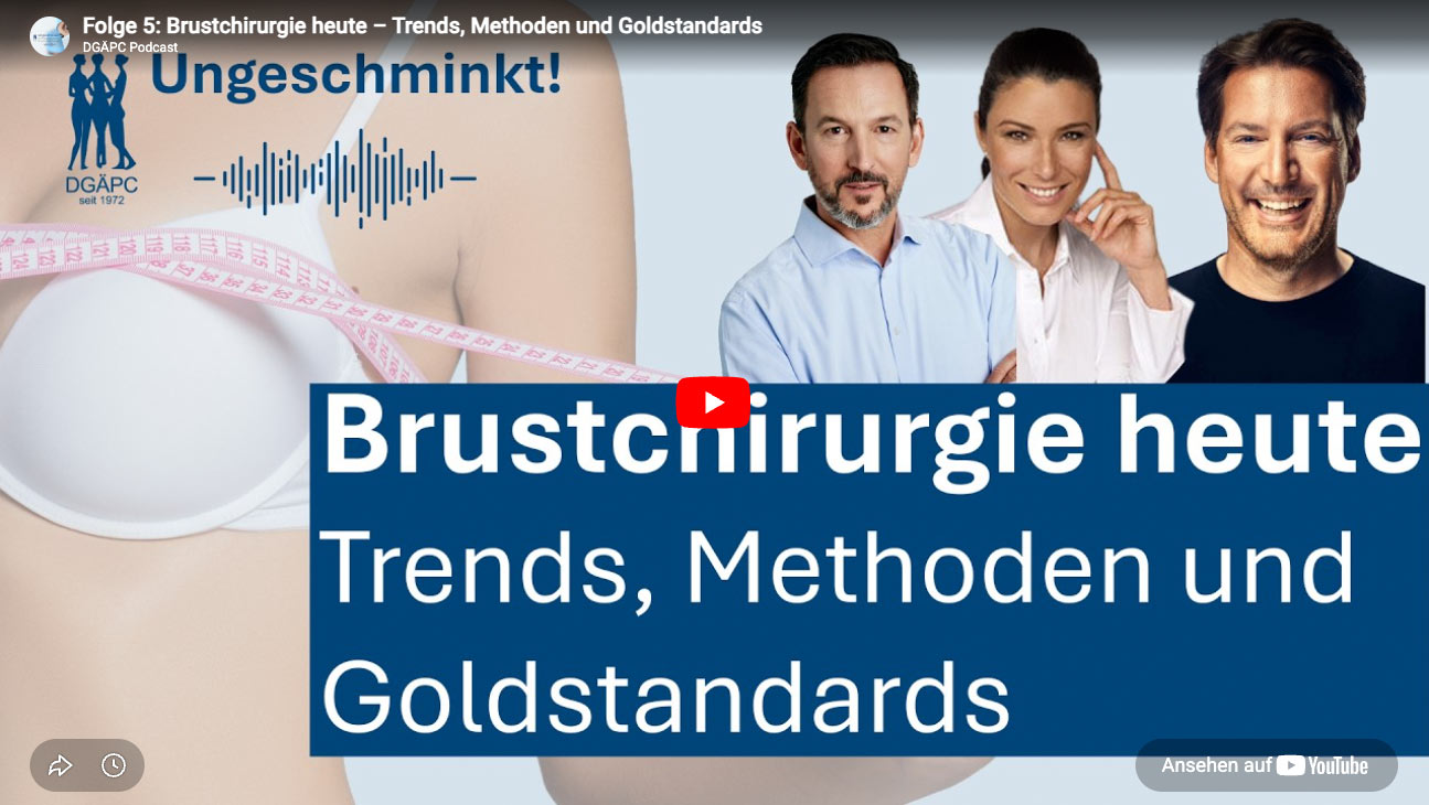 Podcast zur Brust-OP: Trends, Methoden und Goldstandards